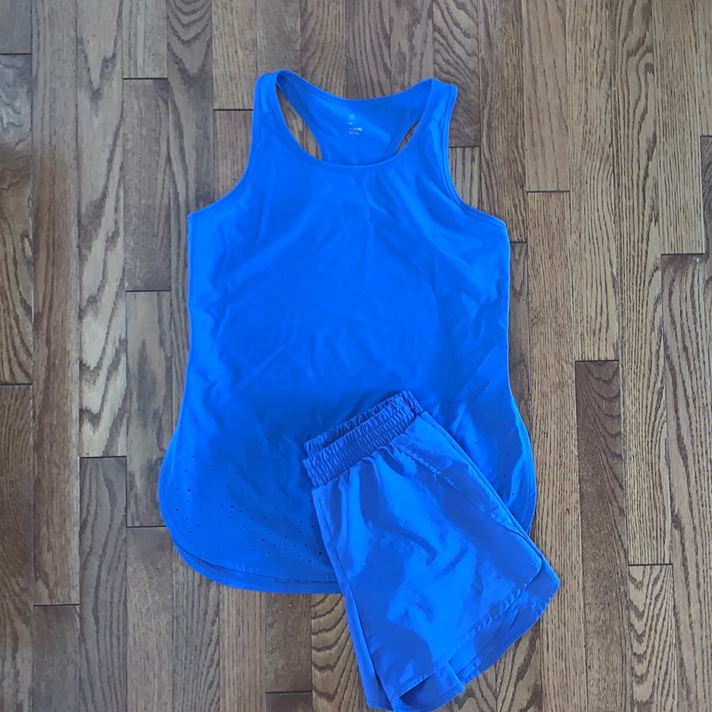 girls size 14/16 shorts/tank set worn
